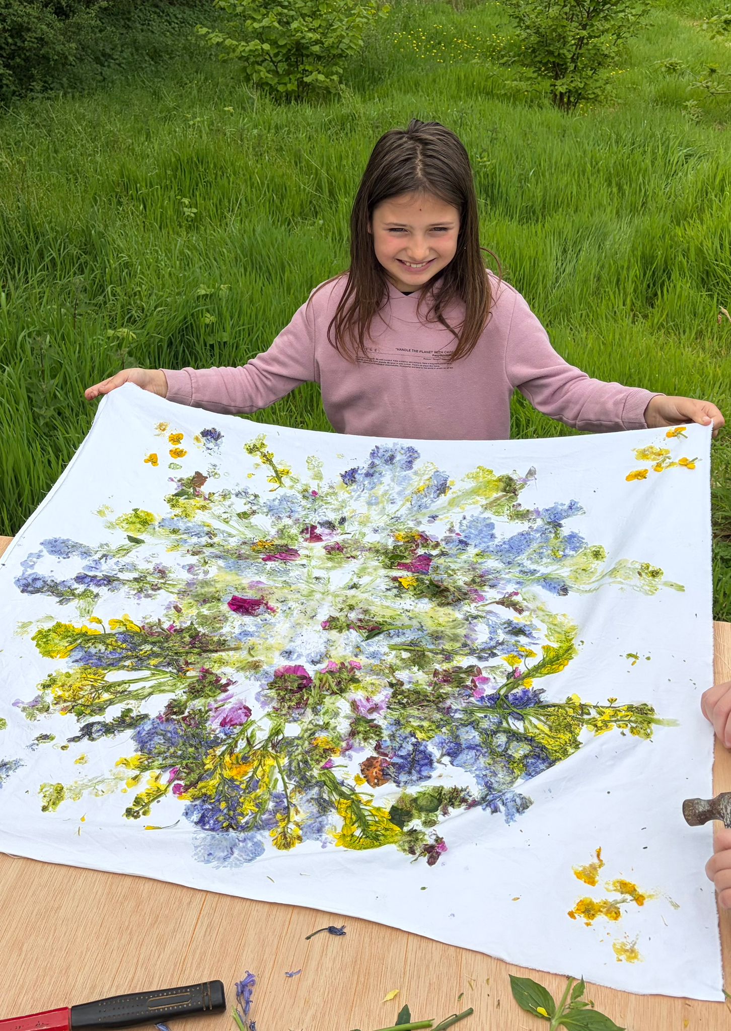 Very proud of this amazing flower print press