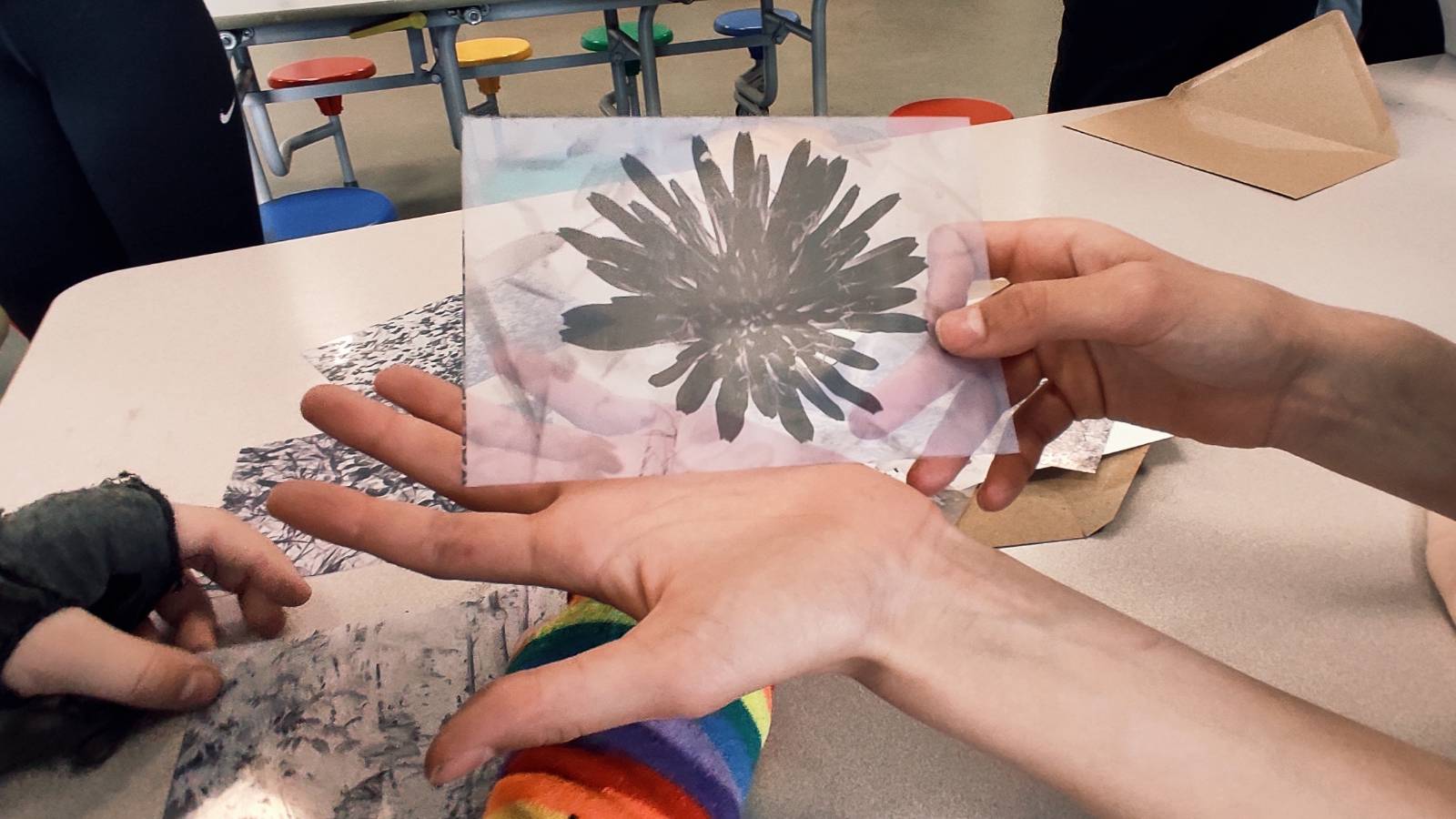 Negative flower