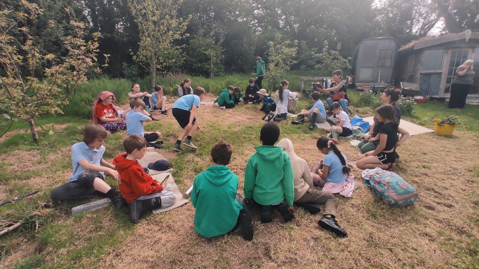 Beginning with the circle