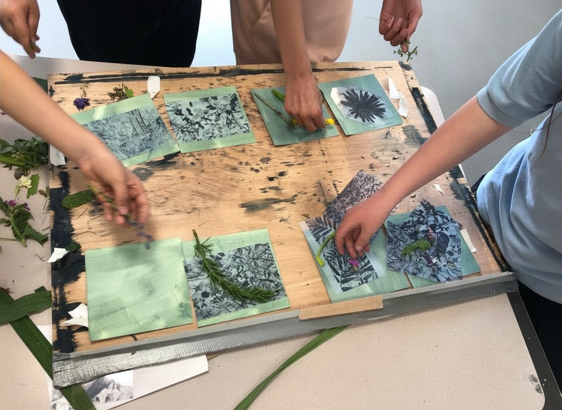 Arranging vegetation