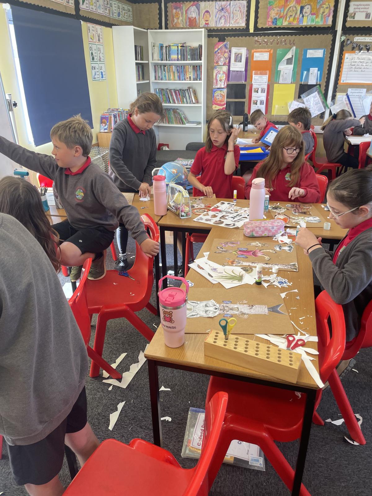Desks awash with ideas