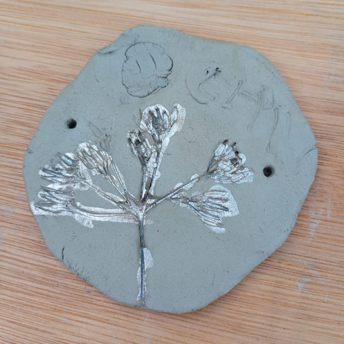 Silver flowers
