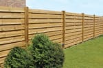 gamme de clôture palissade en bois