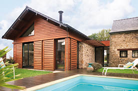 catégorie bardage bois couleur