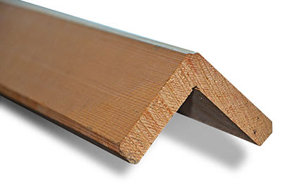 cornière d'angle pour bardage bois