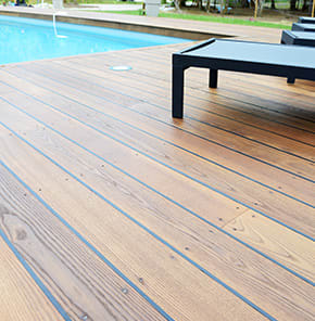 gamme terrasse bois frêne thermochauffé