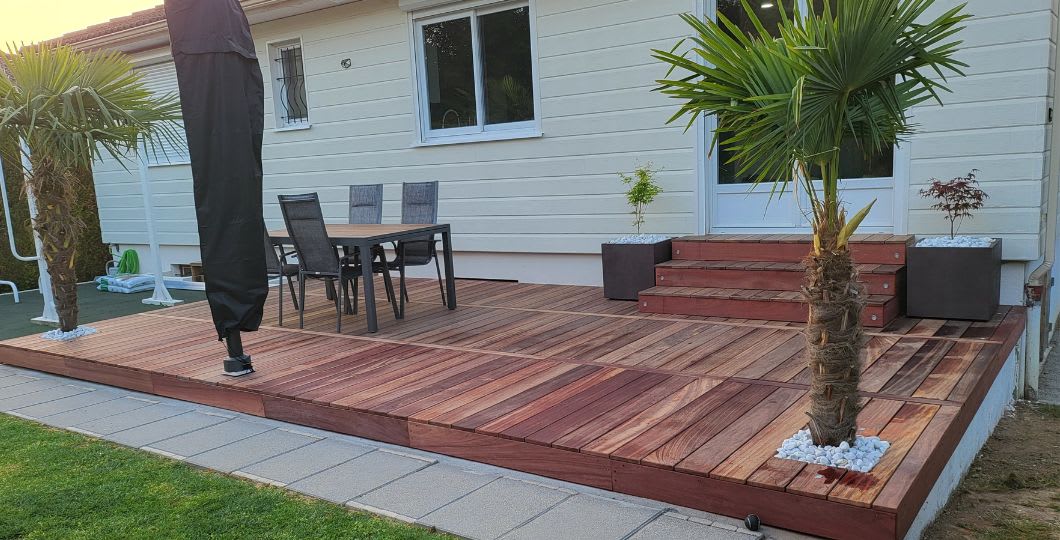 terrasse padouk