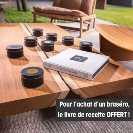 Brasero Plancha OFYR Classic+ Corten 100 offre livre