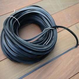 Rouleau de joint en caoutchouc pour terrasse bois