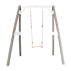 Portique en bois - Simple - gris/blanc