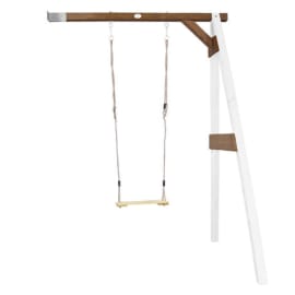 Portique Mural Wall Mount en Bois - Simple - blanc/marron