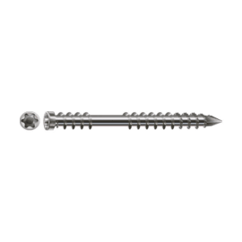 Vis 5x50 Inox A2 Grise Terrasse BTE 200 - Spax
