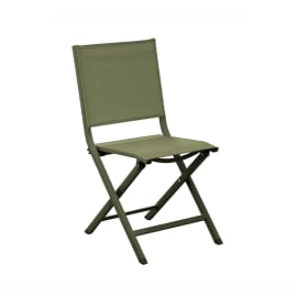 Chaise pliante Th&eacute;ma - Vert/Vert