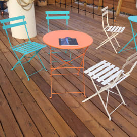 Échantillon de terrasse en PIN BRUN Lisse - Largeur 14,5 cm