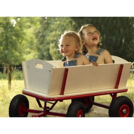 Chariot de plage Billy - Rouge