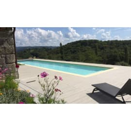 Lame composite - Silvadec - Elegance - Structur&eacute;e - GRIS IROISE