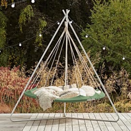 Support blanc pour lit suspendu Classic - TIIPII BED