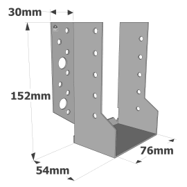 Sabot à Ailes Extérieures - SBE76/152 - SIMPSON