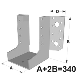 Sabot à Ailes extérieures - SAEL 340/2X - SIMPSON