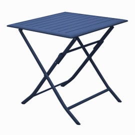 Table Lorita 70x70cm - bleu