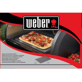 Pierre de cuisson vitrifiée rectangulaire - Weber