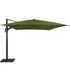 Parasol d&eacute;port&eacute; orientable toile Sunbrella&reg; - Elios - L.3 x l.3 m - Green