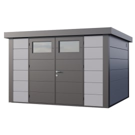 Abri de Jardin ELEGANTO 3330 - Fa&ccedil;ade L.328 x l.298 cm - 9,8 m&sup2;