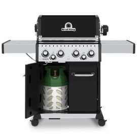 Barbecue à gaz Crown Classic 480 noir - BROIL KING face