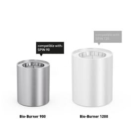 SPIN 900 - Bio-Burner avec Eco-Ring et Couvercle Extincteur - Höfats