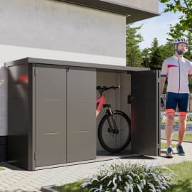 Abris pour vélo en acier Velotto - Telluria en situation