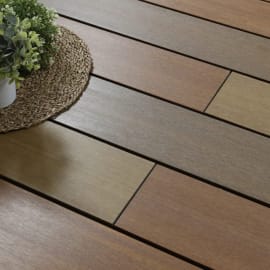 Lame terrasse composite - Fiberdeck - EXOTICS - Lisse - IPE en situation