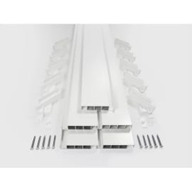 PACK ALUMINIUM - Lames aluminium + M&eacute;canisme 20 mm - pour pergola bioclimatique - SAM Kit