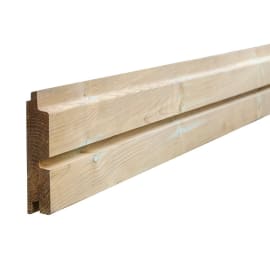 Lame de palissade bois - Faux Claire-Voie - À monter - Ep.33 mm / l.145 mm / L.1,92 m