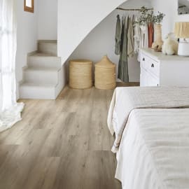 Parquet sol vinyle click SPC LVT - PERLINO - Ép.5 mm x l.228 mm x L.1220 mm - KAHRS - Paquet de 2,5 m² en situation