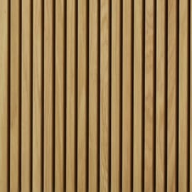 Panneaux acoustiques Bois Flexible - Line - Flex - L.2700 mm x l.520 mm x Ép.21 mm - TOCCA LEGNO - Paquet de 2,81 m²
