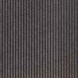 Panneaux acoustiques en feutre - Line Panel - Gris foncé - L.2700 mm x l.520 mm x Ép.21 mm - TOCCA LEGNO - Paquet de 2,81 m²