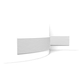 Panneau de rev&ecirc;tement mural 3D - W108 ZIGZAG - l.250 mm x &Eacute;p.18 mm - ORAC d&eacute;tour&eacute;
