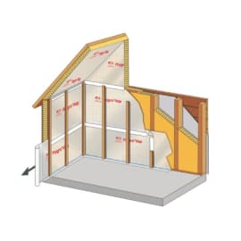 mise en place Membrane hygro-variable Hygro&#039;Vap - l,1,5 m / L,50 m - Ubbink