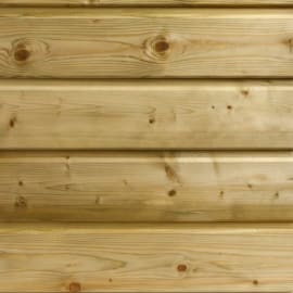 Clin pour bardage Epic&eacute;a - MONTANA - Pr&eacute;serv&eacute; Classe 3 - Ep.20 mm / l.132 mm / L.4,20 m