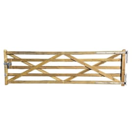 Barri&egrave;re en Pin Sylvestre Trait&eacute; Classe 4 - H.1,20m