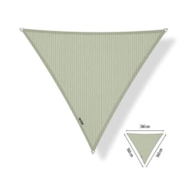 Voile d'ombrage perm&eacute;able - Triangle - 3,6 x 3,6 x 3,6 m - Shadow Comfort