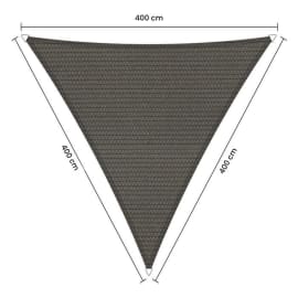 Voile d'ombrage imperm&eacute;able - Triangle - 4 x 4 x 4 m - Shadow Comfort