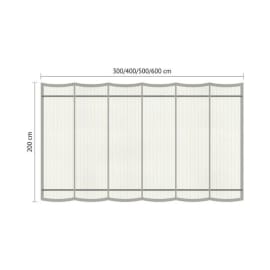 Store bateau - l.2 x L.4 m - Shadow Comfort