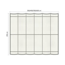 Store bateau - l.2,90 x L.5 m - Shadow Comfort
