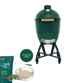 PACK START - Big Green Egg - Egg + ConvEGGtor + Chariot - LARGE