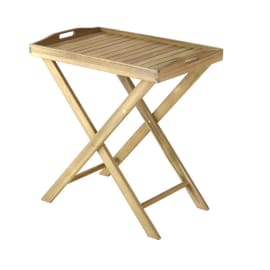 Desserte / Plateau - acacia - Tea table