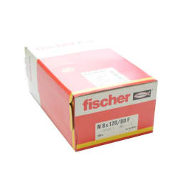 Boîte de 100 chevilles à frapper Fischer 8x120