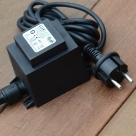 Transformateur 60 watt pour éclairage extérieur garden lights