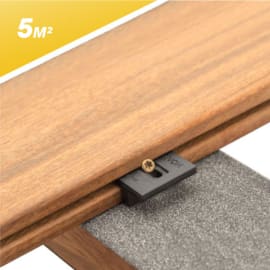 Kit de fixation invisible pour terrasse Növlek Hardwood Clip Mini