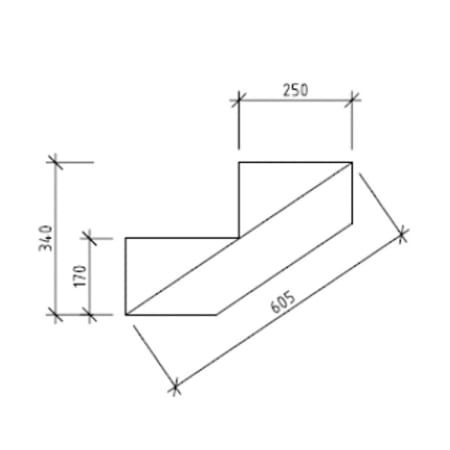 Limon escalier en Pin - 2, 3, 4 ou 5 marches Limon escalier en Pin - 2, 3, 4 ou 5 marches